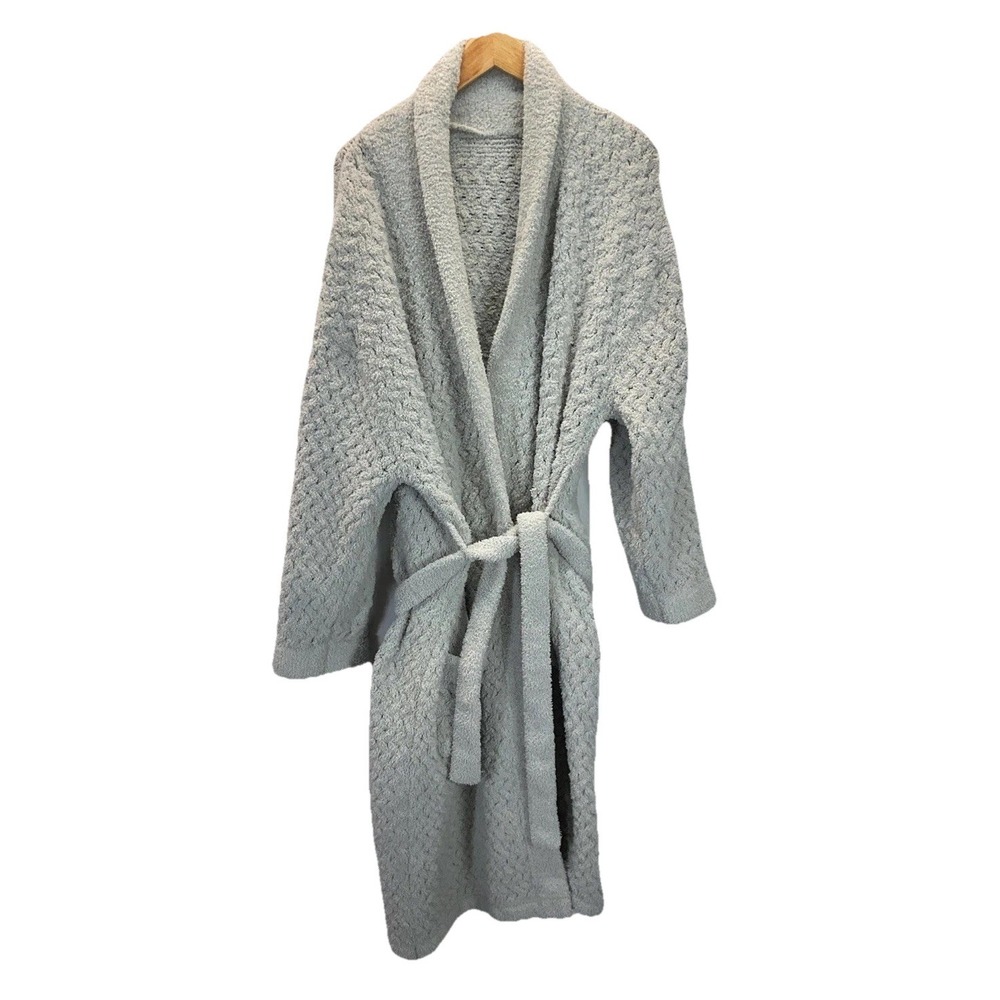 SUNDAY CITIZEN Waffle Belted Robe Grey oversized L/XL‎ Unisex cozy lounge